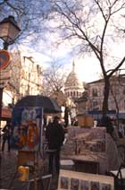 Paris - Montmartre, Place du Tertre // Reiseberichte und Empfehlungen von Michaela Hopfer